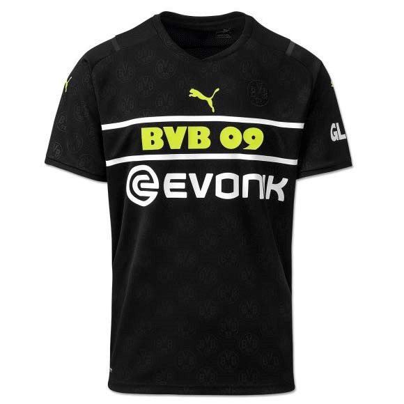 Tailandia Camiseta Borussia Dortmund 3ª Kit Portero 2021 2022 Negro